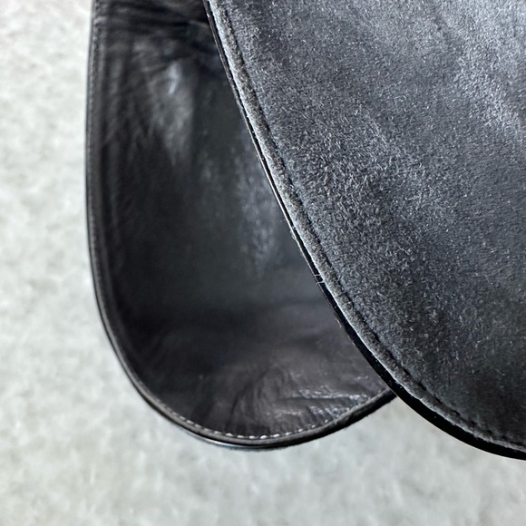 SERGIO ROSSI BOTFORT WOMEN TALL 👢 BOOTS SUEDE LEATHER GREY SIZE38 - Picture 7 of 13